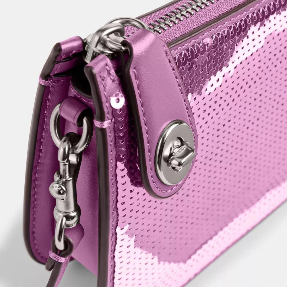 Coach Penn Shoulder Bag With Sequins 7