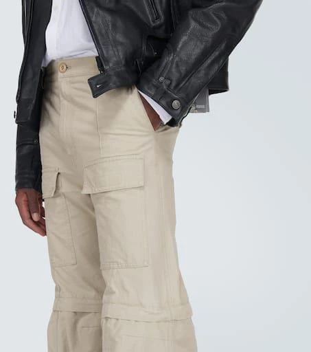 Balenciaga Hybrid flared cotton cargo pants 5