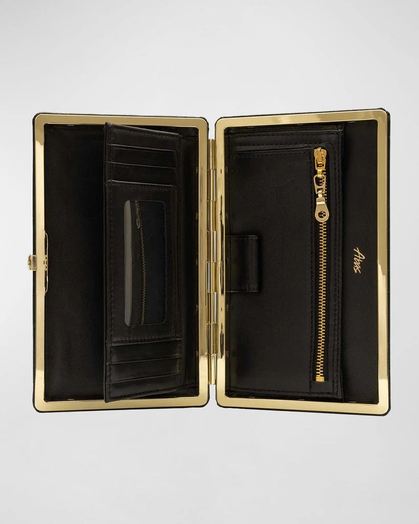 Abas Cache Frame Alligator Wallet 2