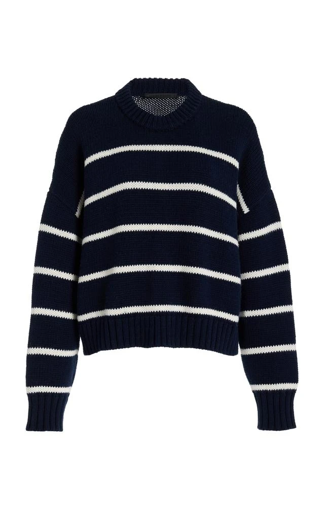 Jenni Kayne Jenni Kayne - Chloe Cotton Sweater - Navy - M - Moda Operandi 1