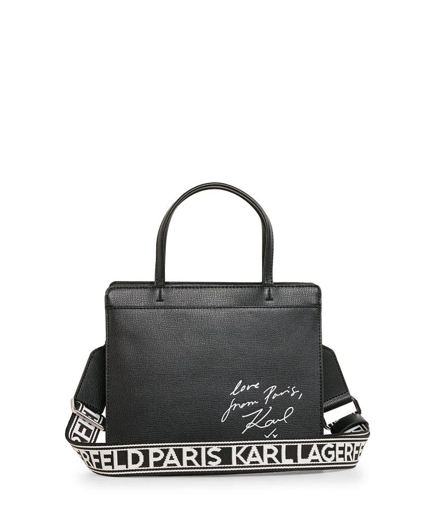 Karl Lagerfeld Paris MAYBELLE ROUND HEAD DUO SATCHEL 2