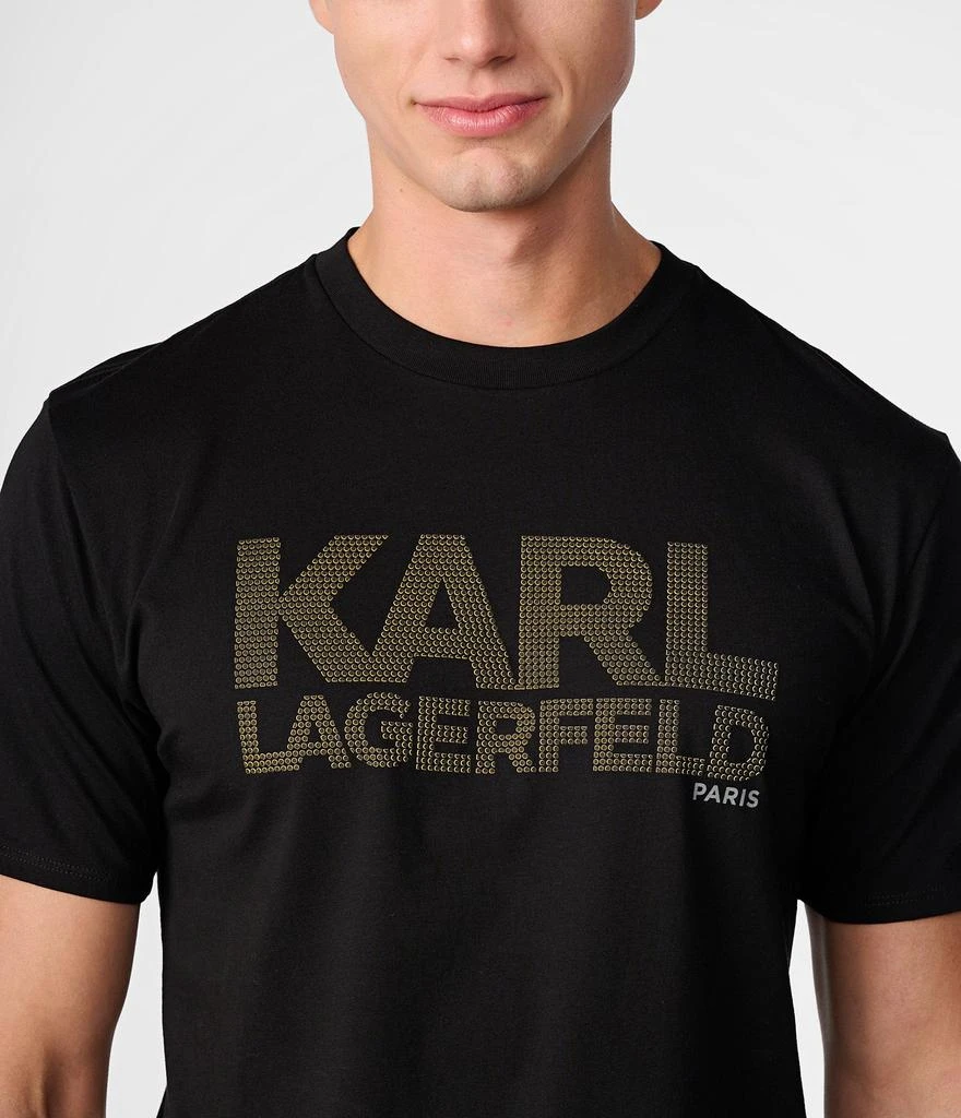 Karl Lagerfeld Paris MICRO DOT LOGO TEE 3