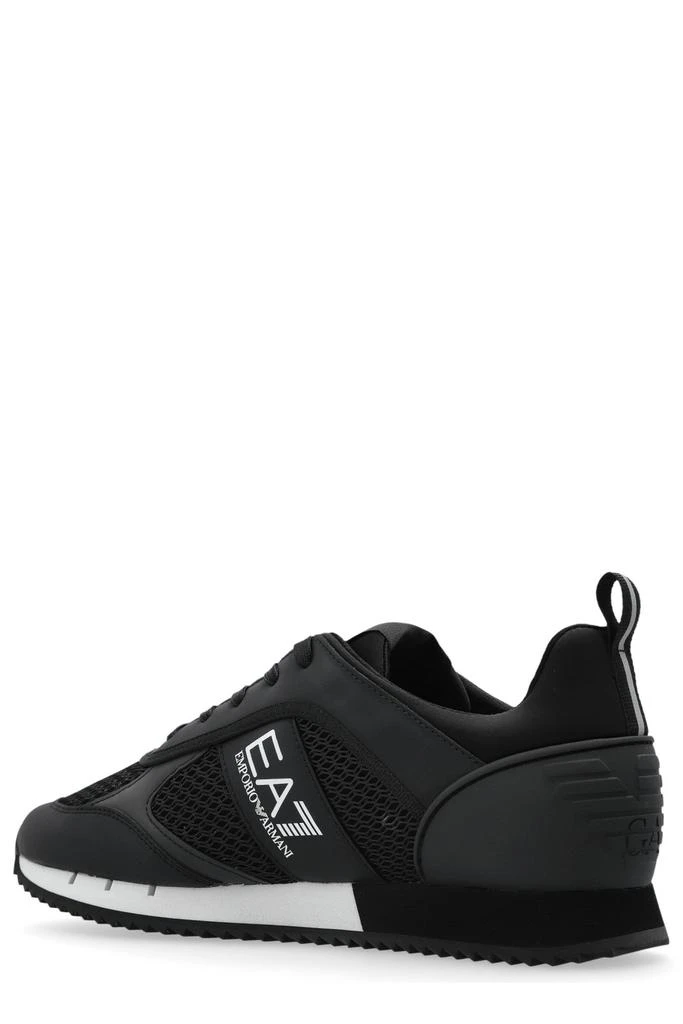 EA7 EMPORIO ARMANI Ea7 Emporio Armani Mesh Panelled Lace-Up Running Shoes 3