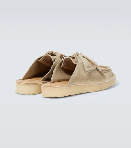 Clarks Desert Nomad suede mules 6