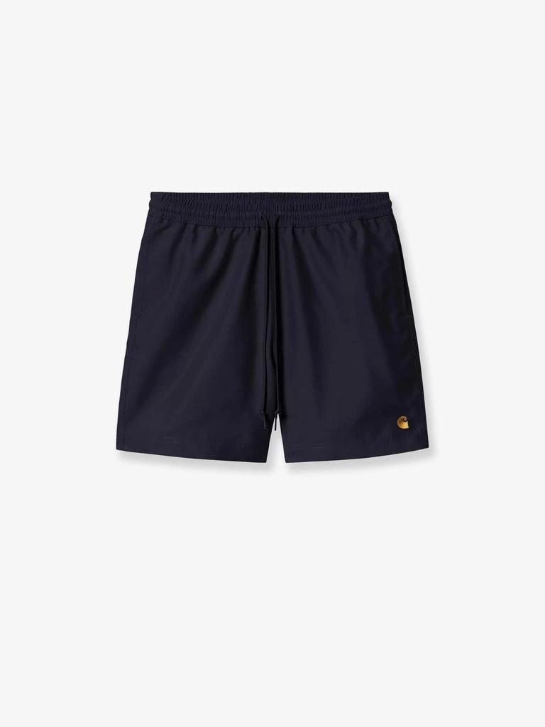 Carhartt WIP Nylon swim trunks with contrasting embroidered logo
