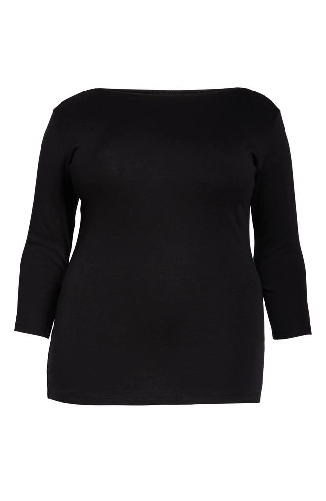 Caslon Boat Neck Long Sleeve Tee 5