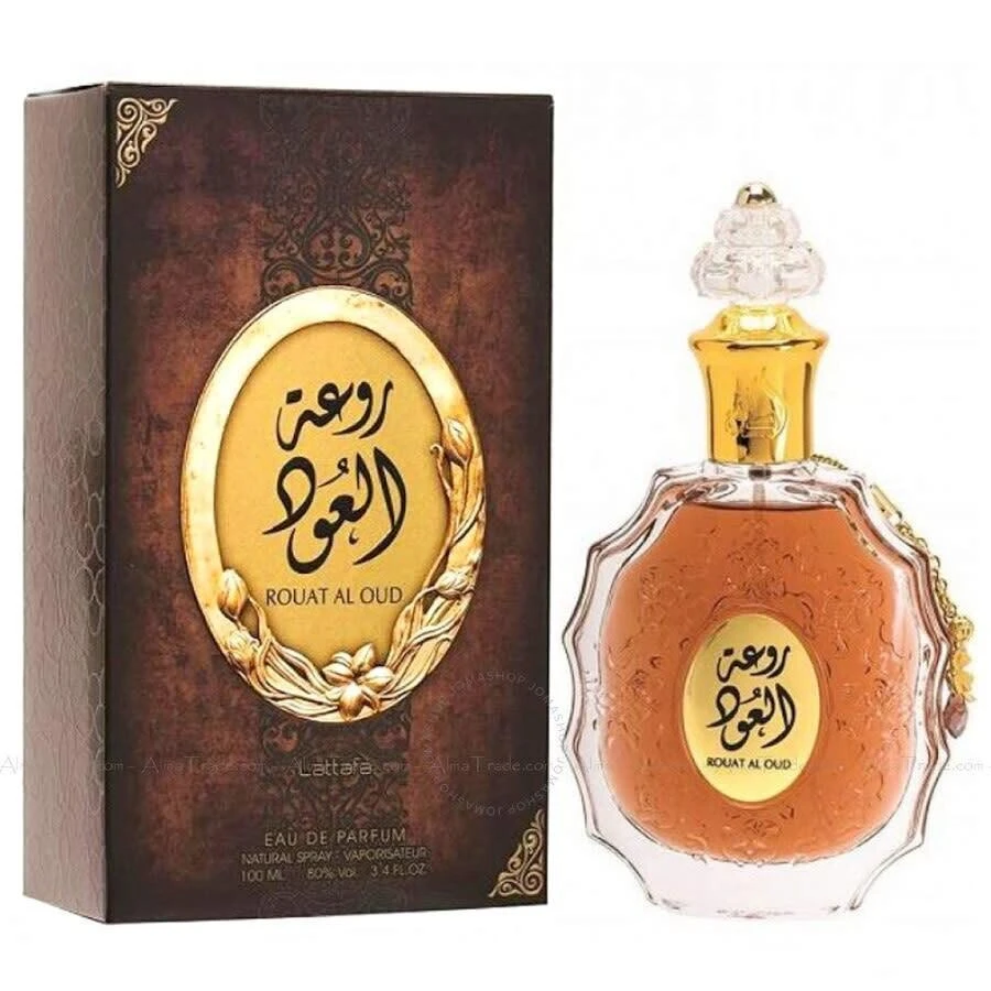 Lattafa Rouat Al Oud EDP Spray 3.4 oz Fragrances 6291106064841 1