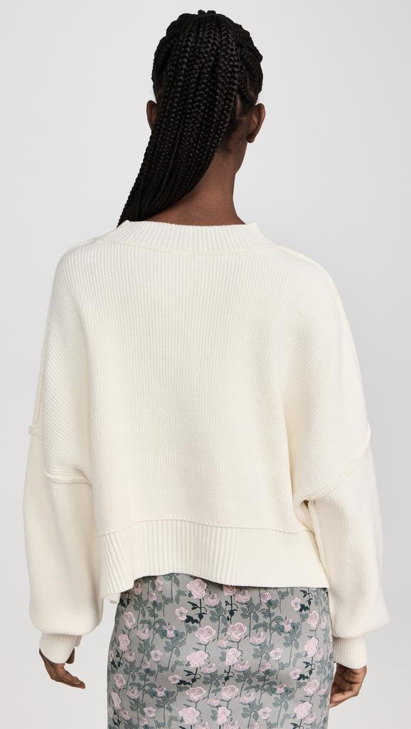 Free People Easy Street Crop Pullover Sweater