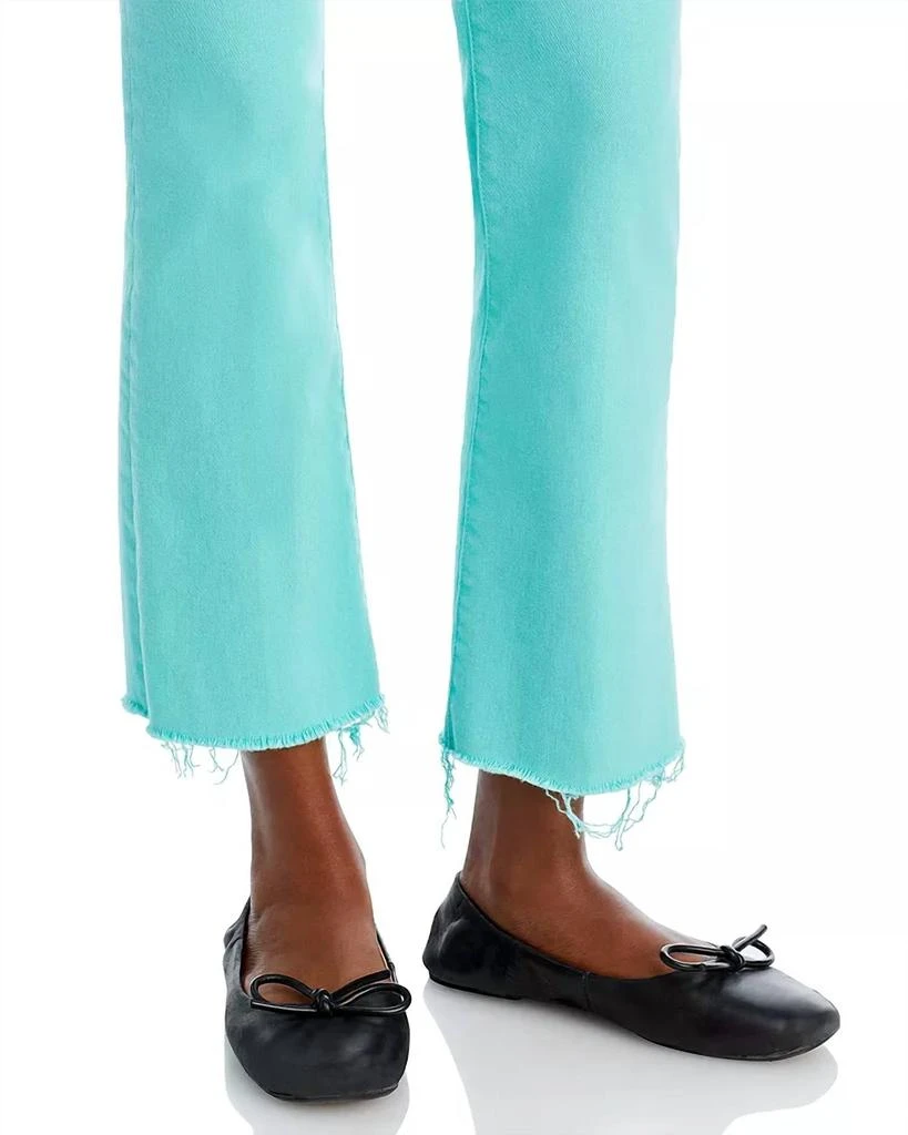 MOTHER Hustler Ankle Fray Flare Leg Jeans 5