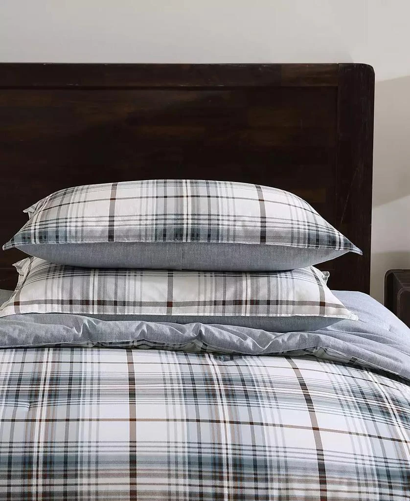 Eddie Bauer Alder Plaid Reversible 2 Piece Comforter Set 7
