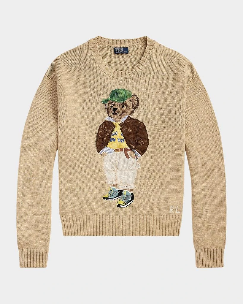 Ralph Lauren Polo Bear Cotton Crewneck Sweater 1