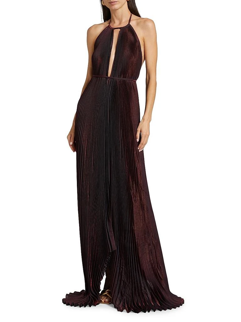 open lace back dress Elea Shimmer Dress main image 0