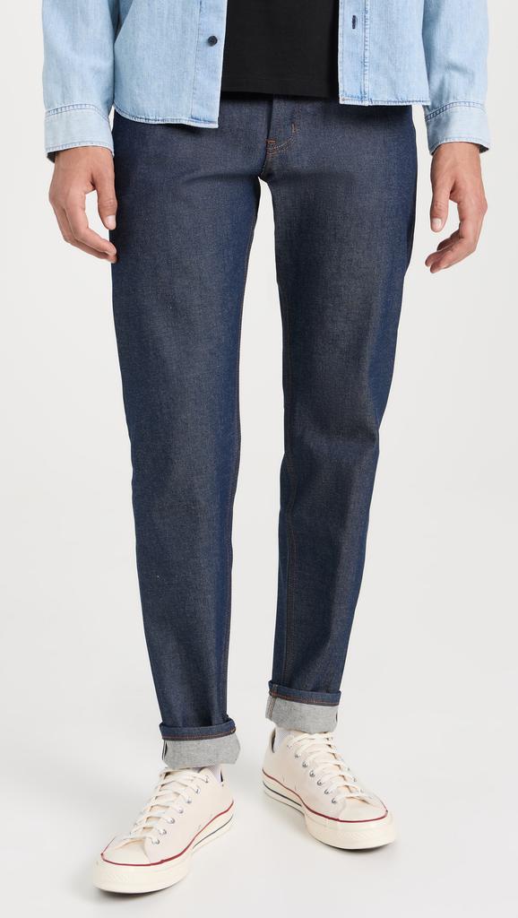 Naked  Famous Easy Guy Natural Indigo Selvedge Jeans