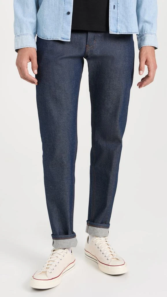 Naked  Famous Easy Guy Natural Indigo Selvedge Jeans 1