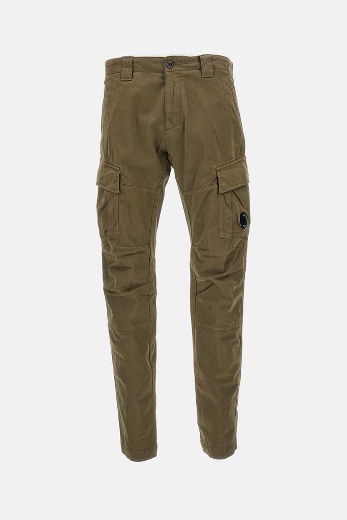 パンツ CP.COMPANY 50FILI STRETCH UTILITY PANTS Cp Company Men's Gauze White 50 Fili Stretch Cargo Utility