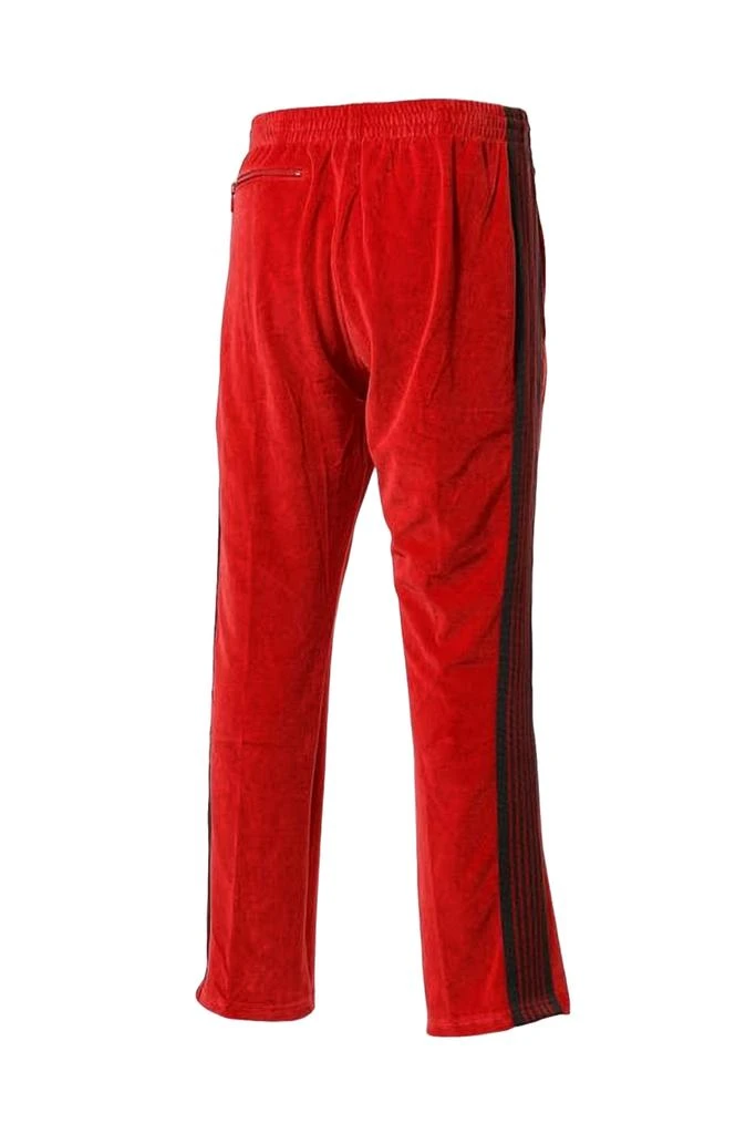 Needles Red Velour Jogger Pants 2