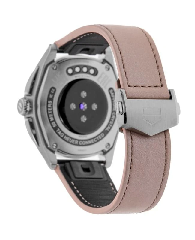 TAG Heuer Tag Heuer Connected Calibre E4 - 42mm Digital Metallic Pink Leather Edition Unisex Watch SBR8010.BC6658 4