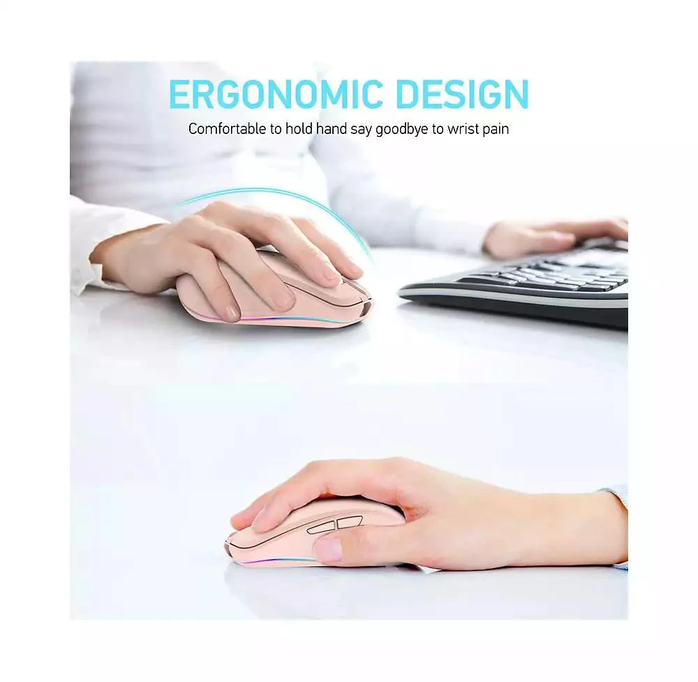 risokeys Dual Mode Wireless Mouse 8