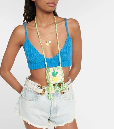 ALANUI Stay Positive crochet Airpods case 2