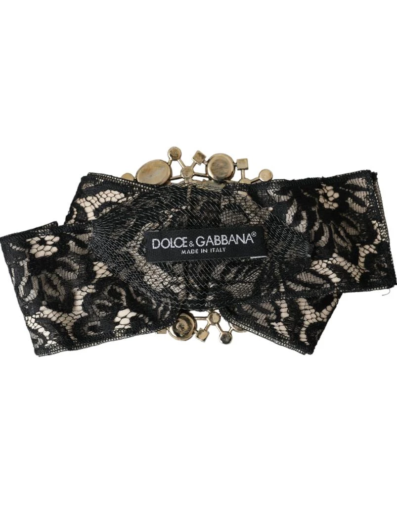 Dolce 
Gabbana Lace Crystal Handmade Brooch Hair Women
s Pin 3