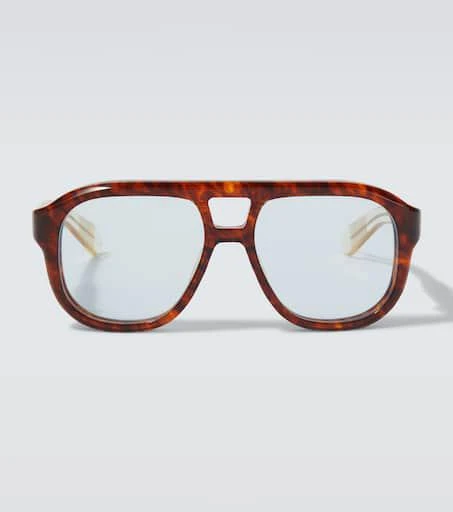 Jacques Marie Mage Jasper oversized aviator sunglasses 1