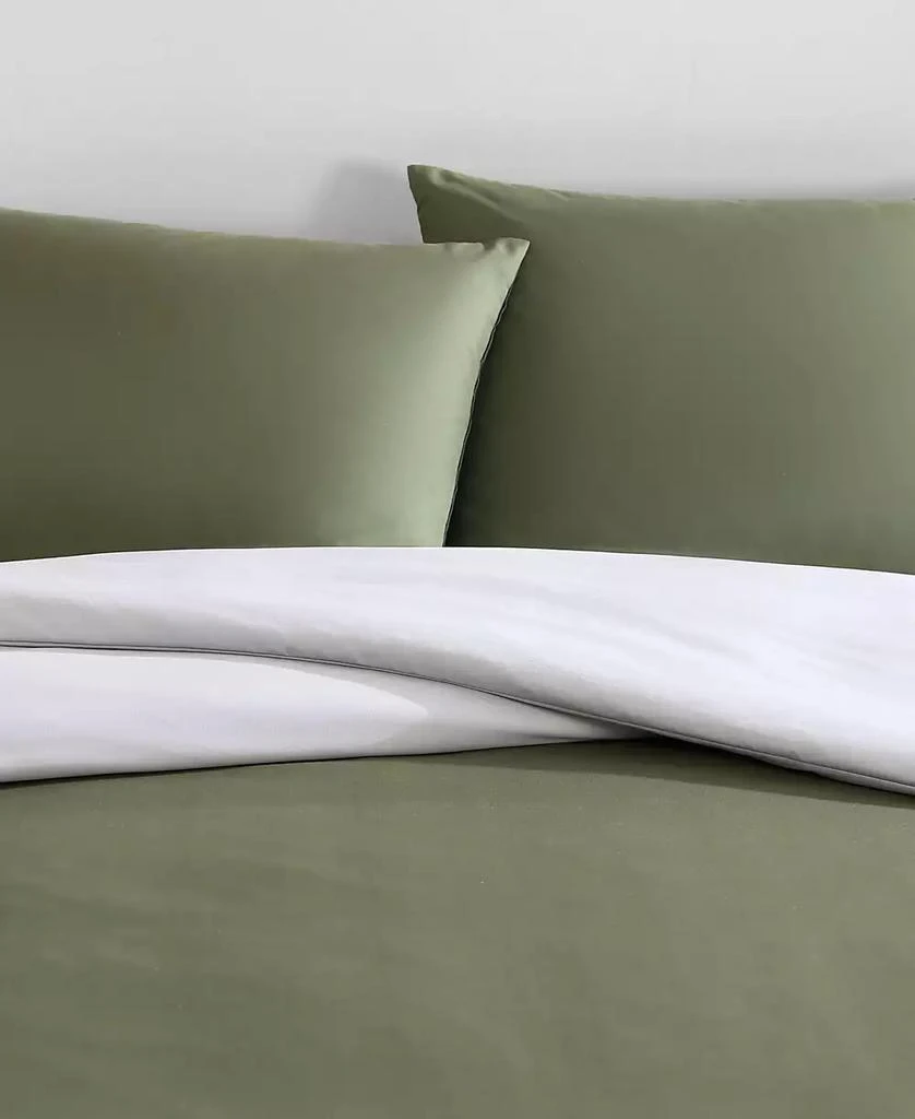 Eddie Bauer CLOSEOUT! Skyline Stripe Reversible 3 Piece Duvet Cover Set 5