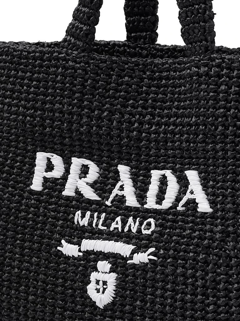Prada Raffia Tote Bag 6