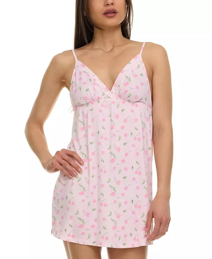 Flora Nikrooz Women's Jinny Cherries-Print Chemise 5