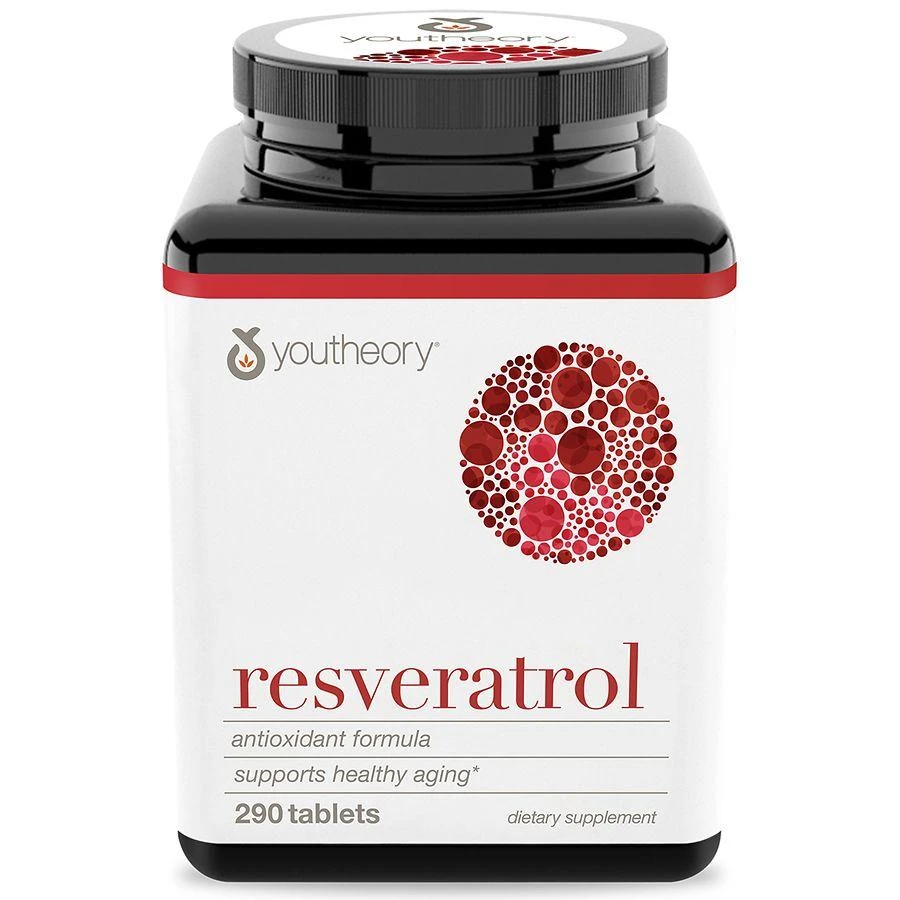 Youtheory Resveratrol Antioxidant Formula Tablets 1