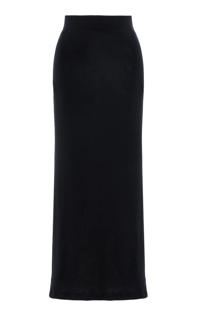Anemos Anemos - Knit Maxi Skirt - Black - M - Moda Operandi 1