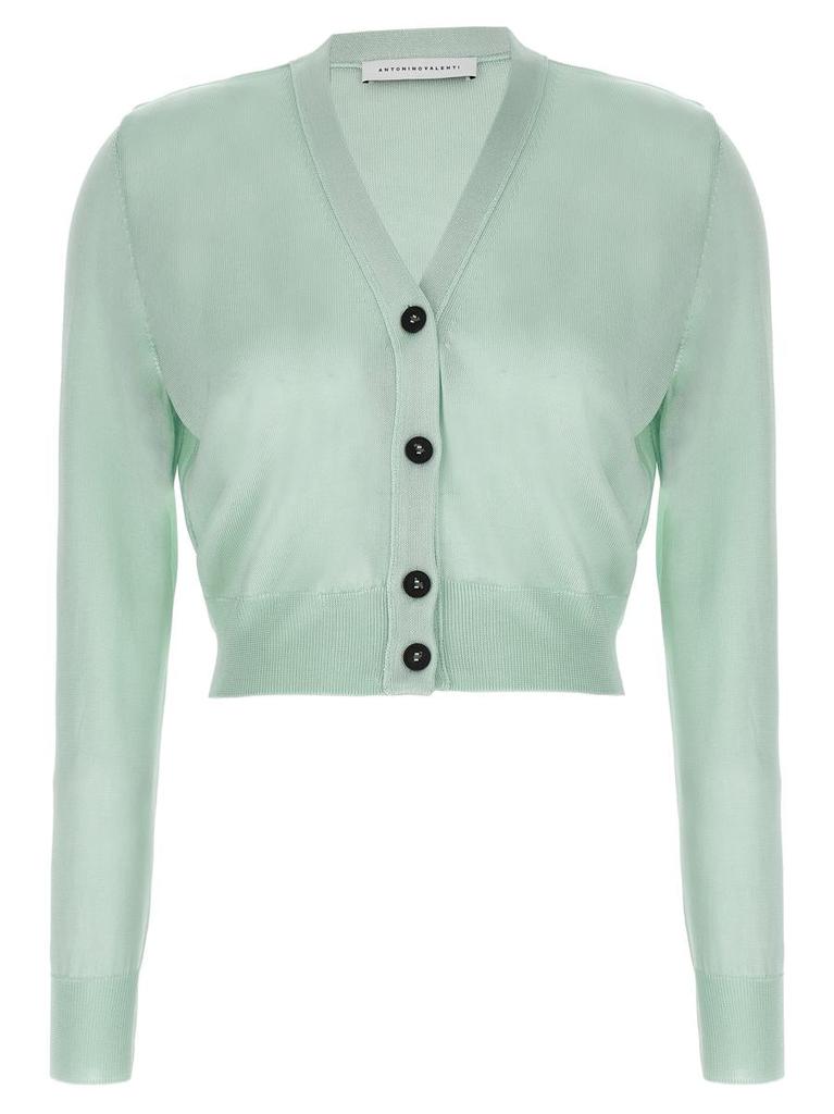 Antonino Valenti Antonino Valenti 'Sonia Delaunay' Crop Cardigan