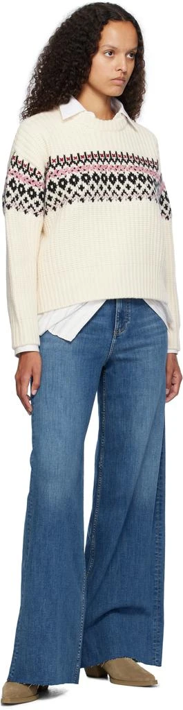 Rag & Bone Off-White Leigh Fair Isle Sweater 4
