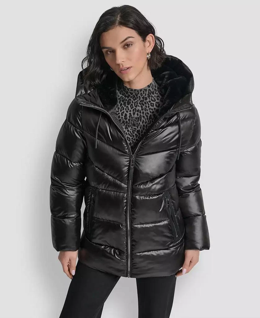 Women's Shine Hooded Puffer Coat – On Sale Now with Up to 52% Off