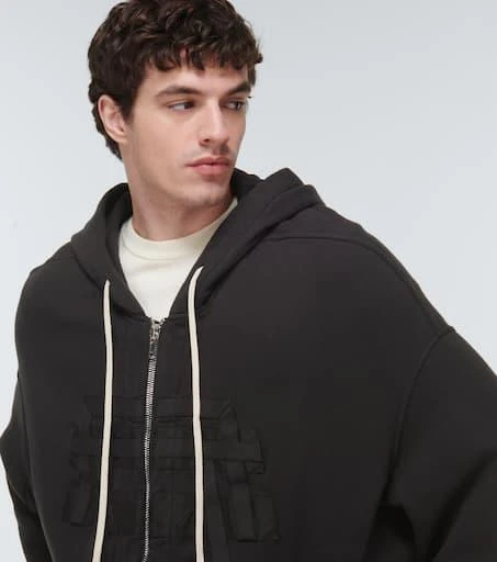 Rick Owens Zip-up cotton hoodie 5