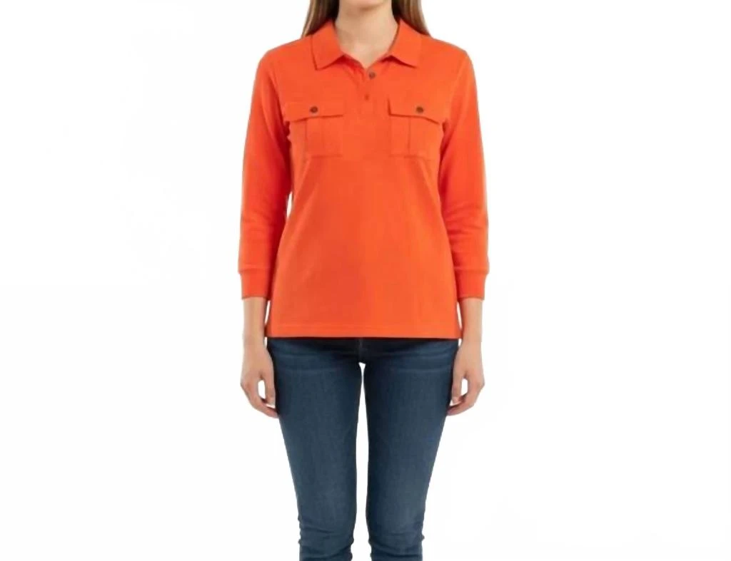 Saint James Oleron Polo Shirt In Rodeo