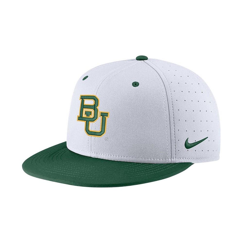 Nike Men's White Baylor Bears Aero True Baseball Performance Fitted Hat