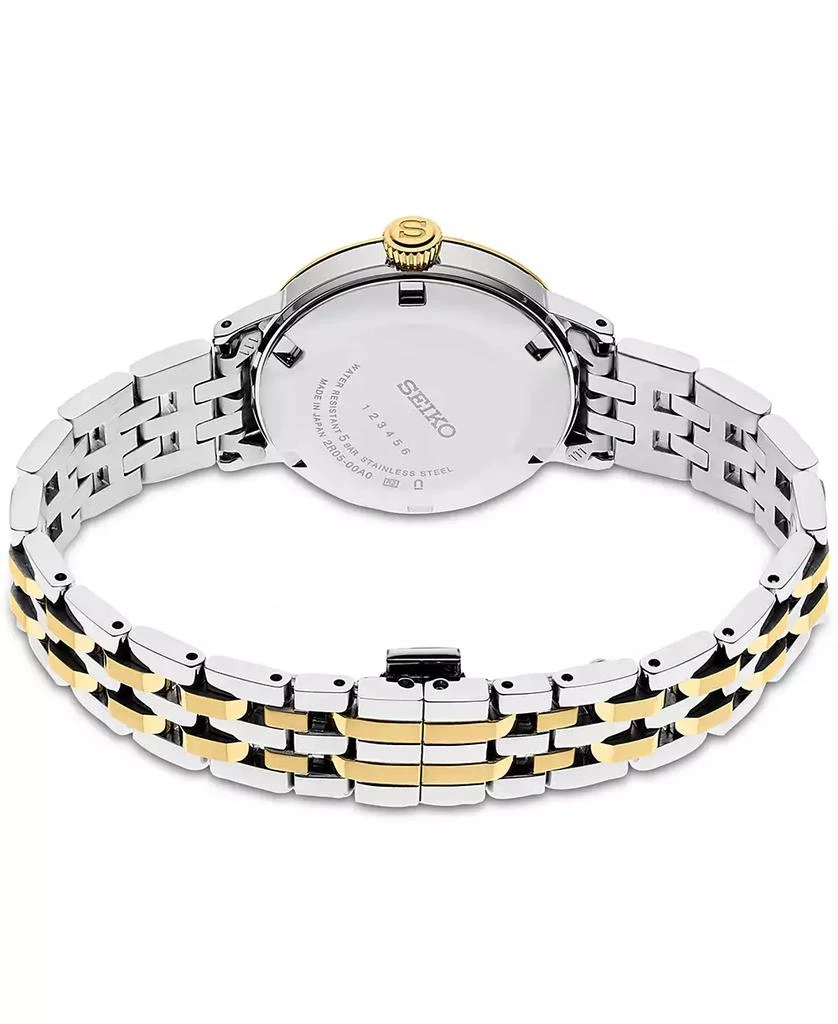 Seiko Women's Automatic Presage Diamond (1/10 ct. t.w.) Two-Tone Stainless Steel Bracelet Watch 30mm 3