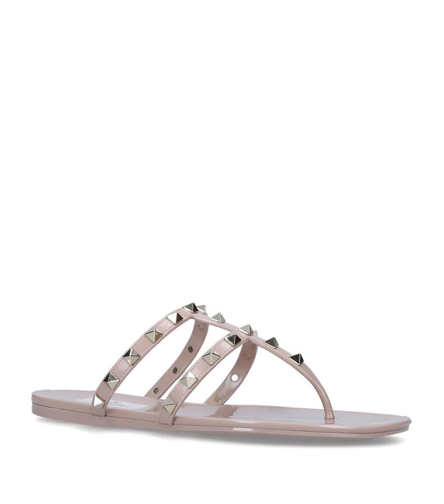 Valentino Rubber Rockstud Sandals 6