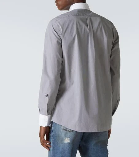 Dolce 
Gabbana Striped cotton poplin shirt 4