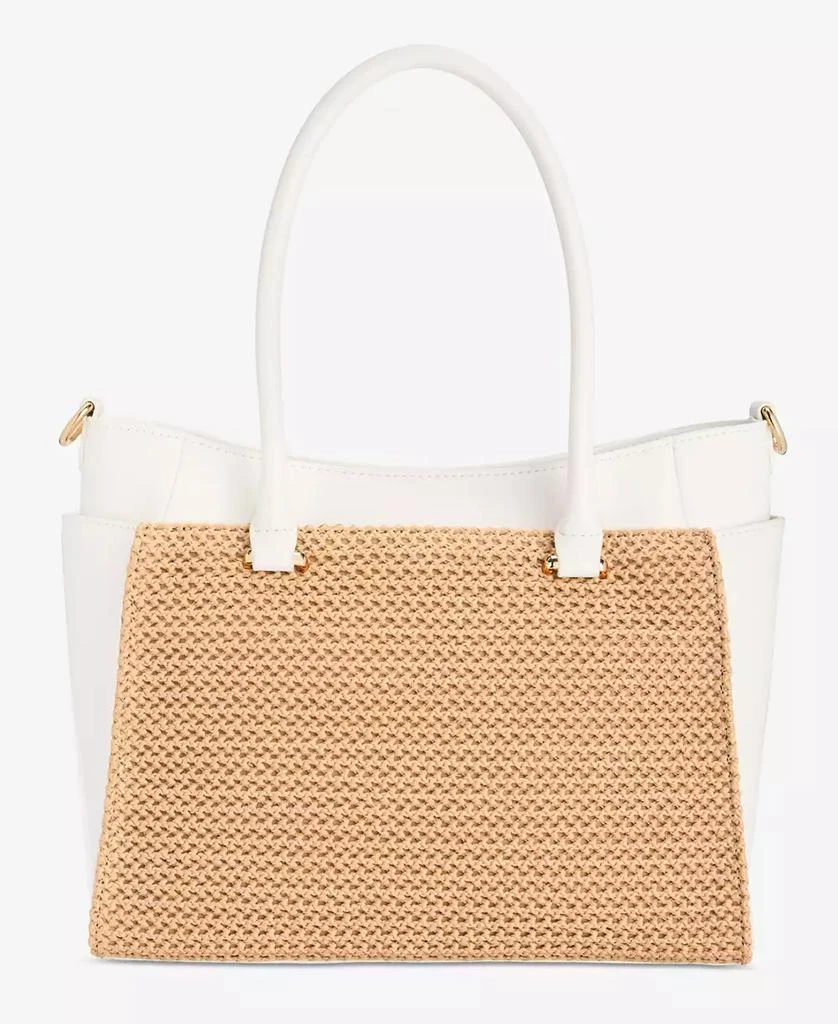 INC International Caitii Medium Straw Satchel, Exclusively at Macy's 6