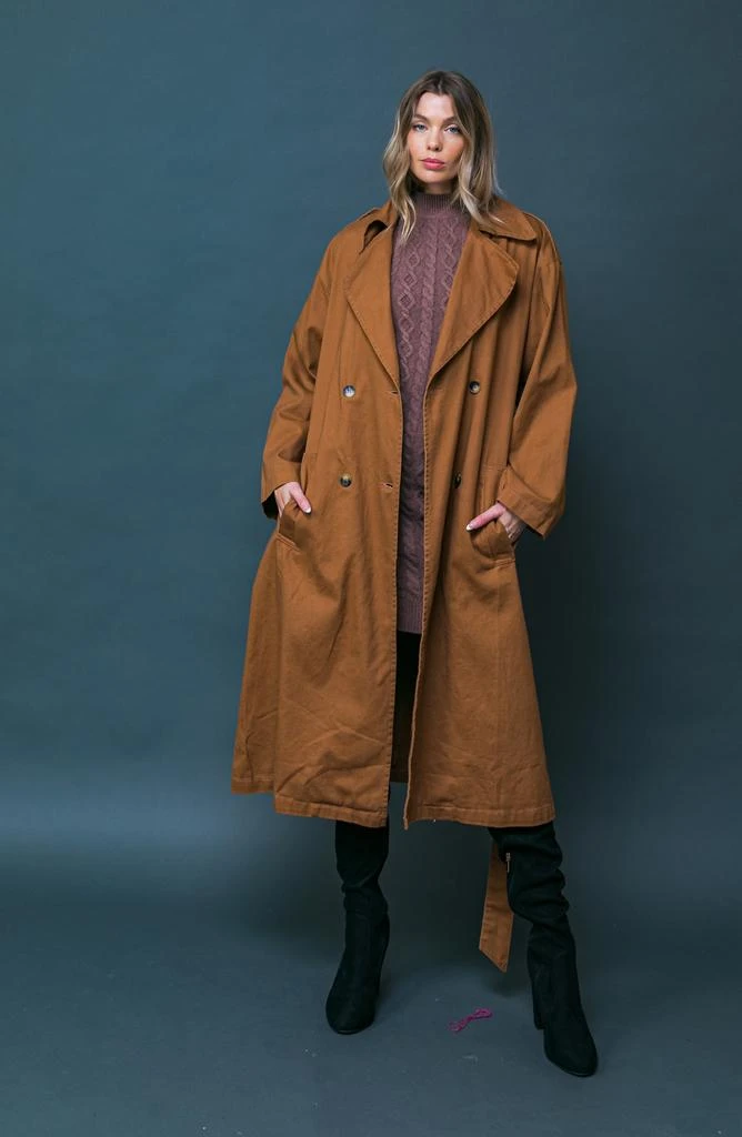 FREEMARKET Soild Trench Coat 5