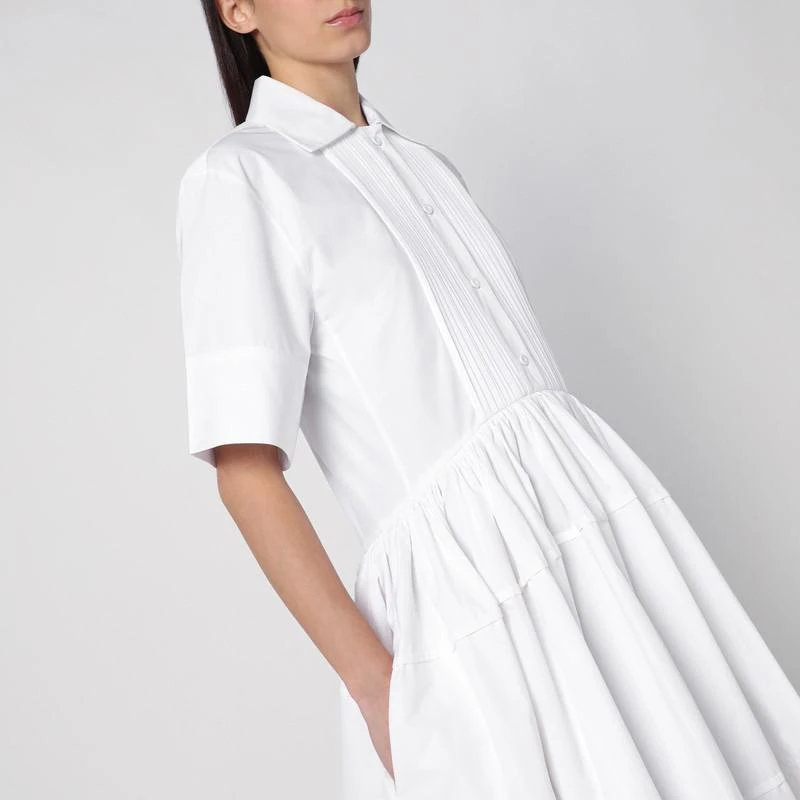 Jil Sander White cotton chemisier dress 4
