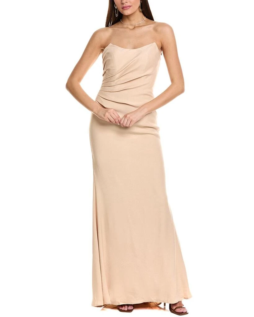 long sleeved dresses 1940s Long Sleeve Gown