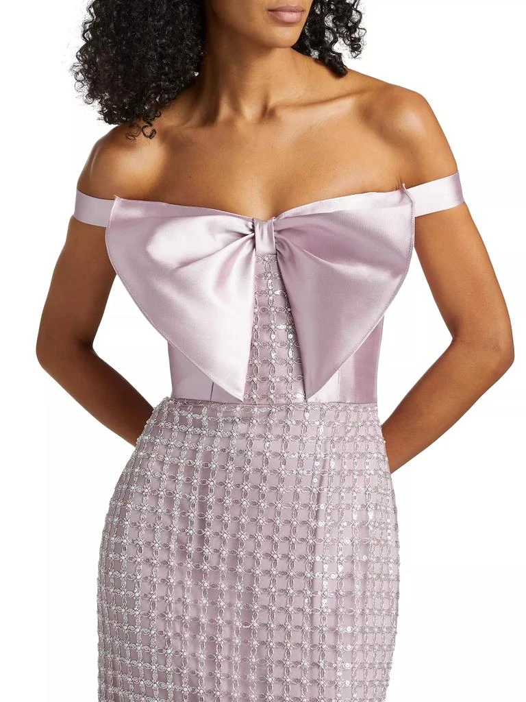Theia Cynthia Sequin Embellished Gown 6