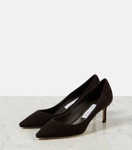Jimmy Choo Romy 60 suede pumps 3