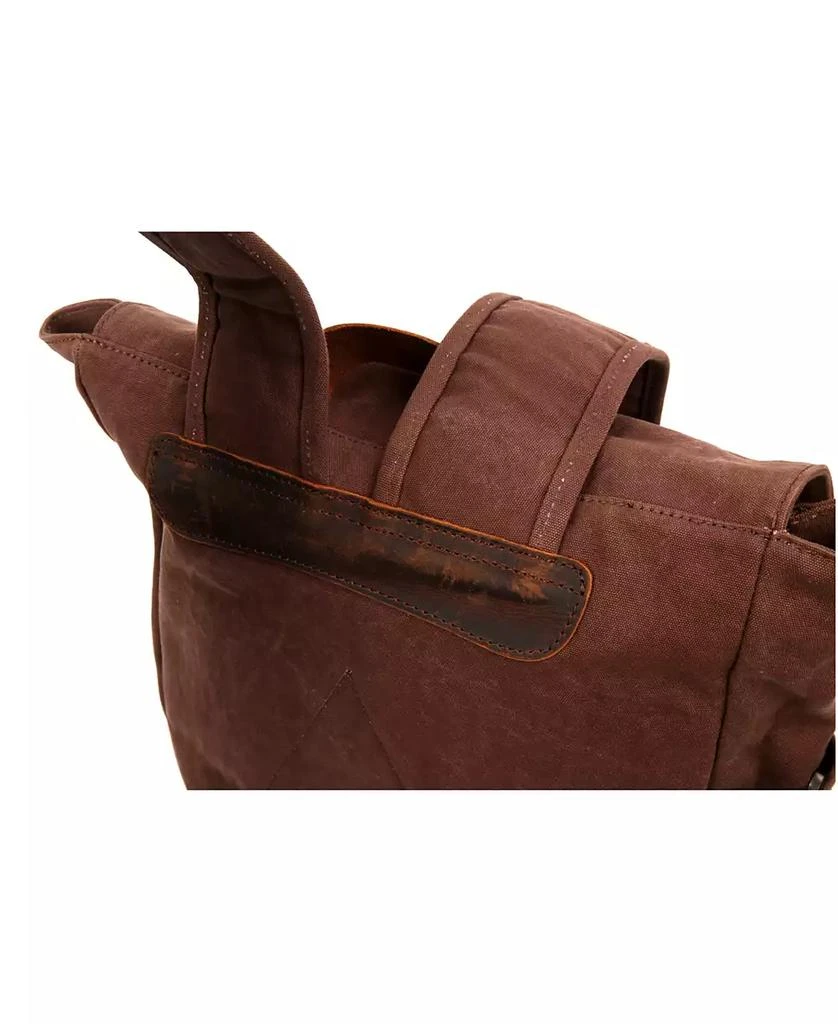 TSD BRAND Sunny Trail Canvas Backpack Handbag 7