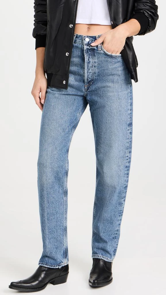 AGOLDE 90s Mid Rise Straight Jeans 1