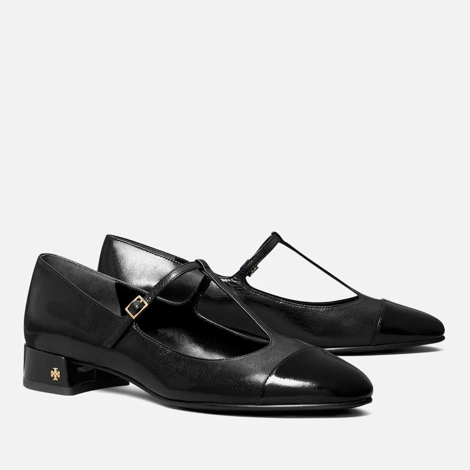 Tory Burch TORY BURCH WOMEN'S CAP TOE LEATHER MARY JANES 2