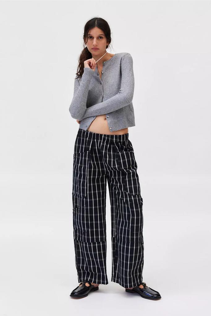 BDG BDG Charlie Gingham Low-Rise Wide-Leg Pant
