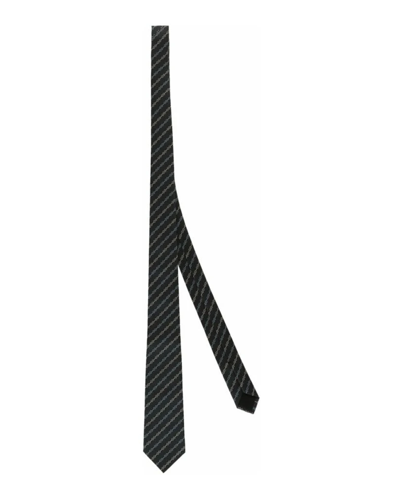 Gucci Horsebit Silk Jacquard Tie 2